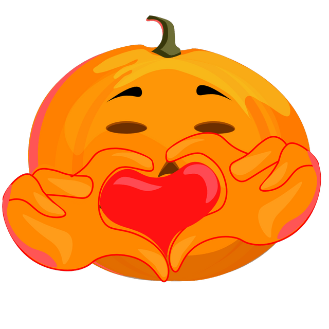 Emoji (love) Happy Halloween Day