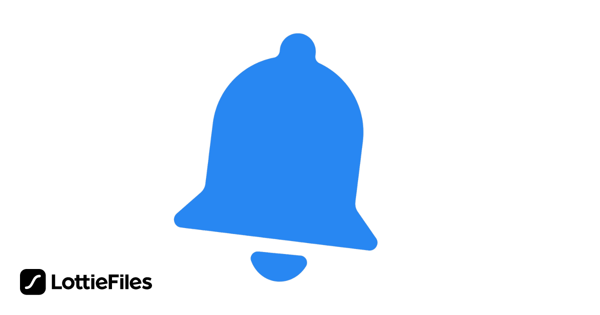 Free Notification bell Animation by Luka | LottieFiles
