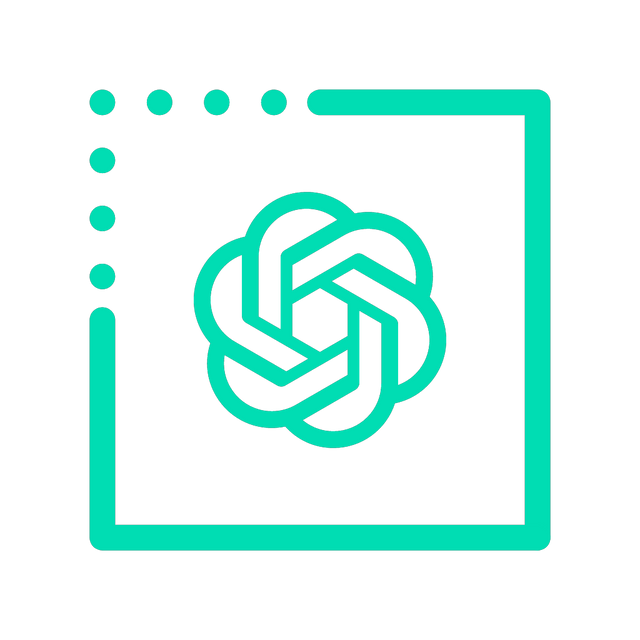 Chatgpt icon Lottie JSON animation