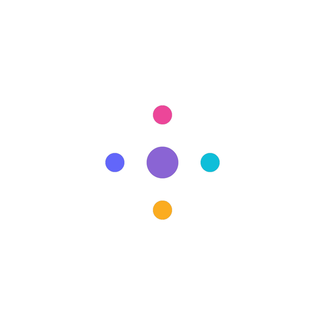 Pulse Loading Spinner Colorful Orbit Loader