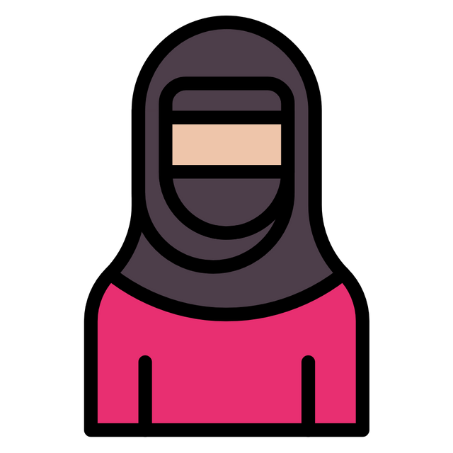 Woman Wearing Hijab