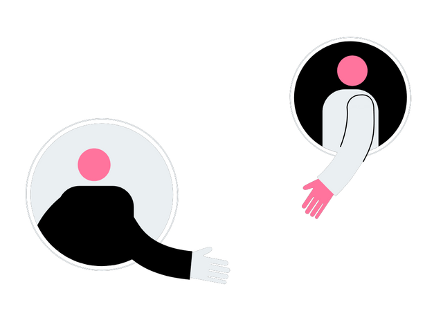 Business people shaking hands
