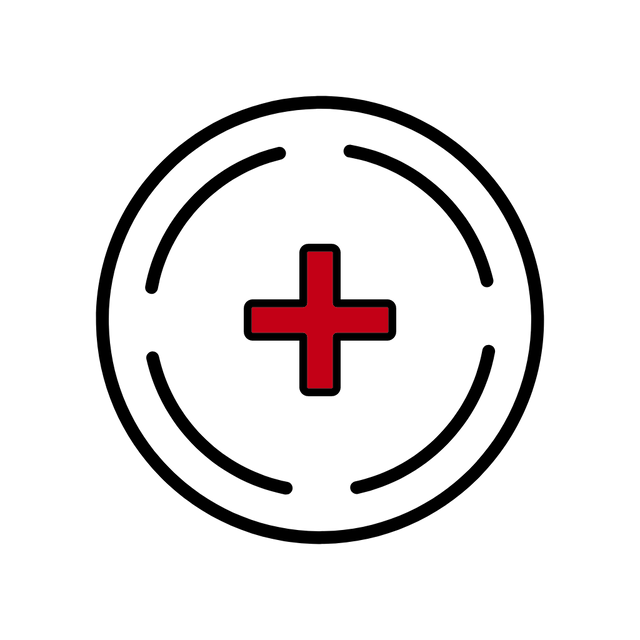 First aid Medical icon