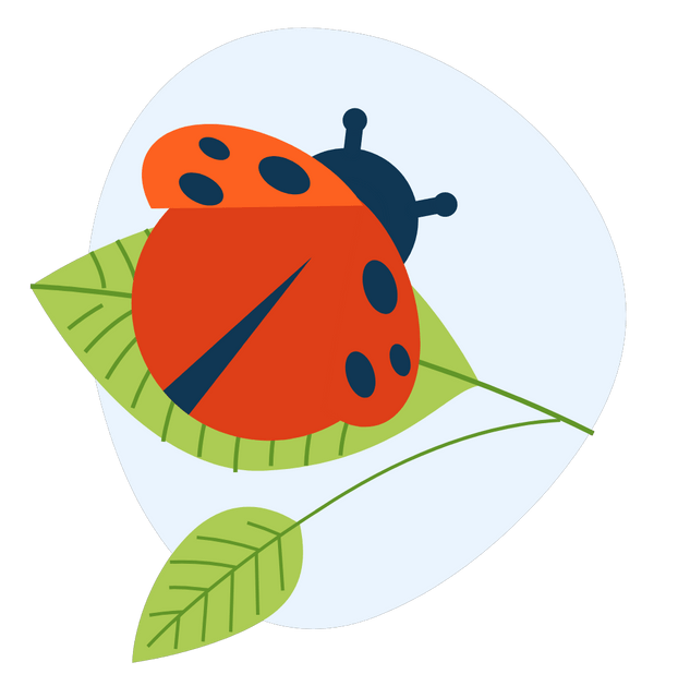 Cute Bee Collect Honey