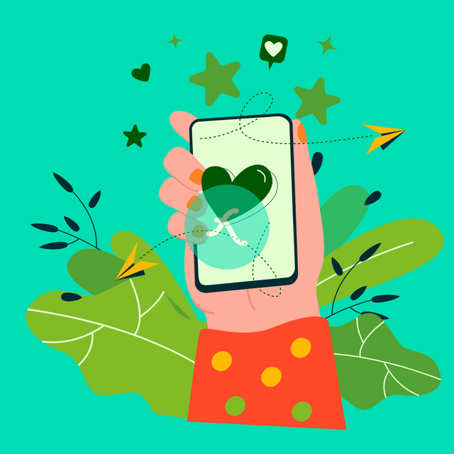 Lovely day Lottie JSON animation