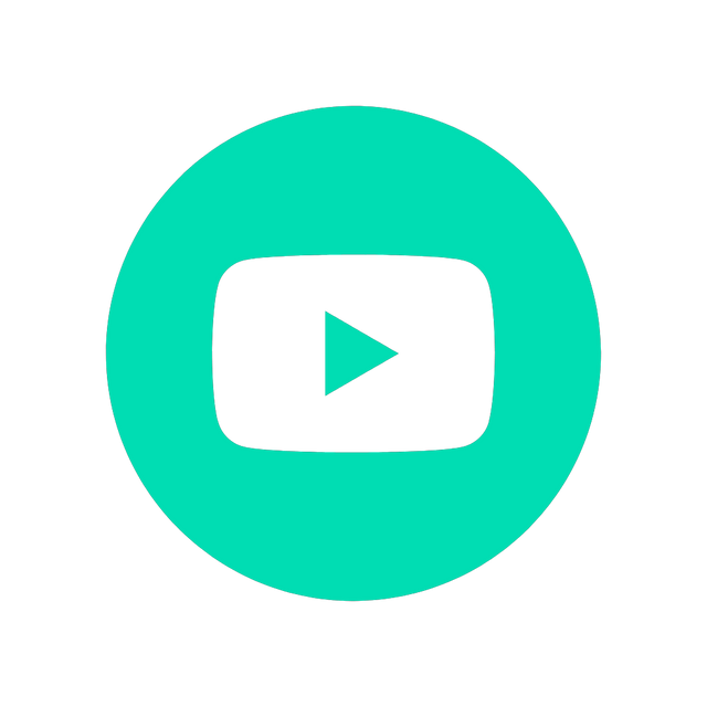 Youtube liquid fillup icon Lottie JSON animation