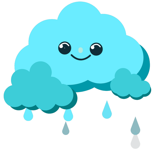 Smilling Rainy Cloud