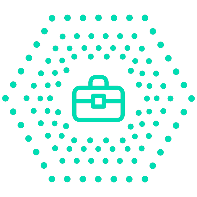 Briefcase icon Lottie JSON animation