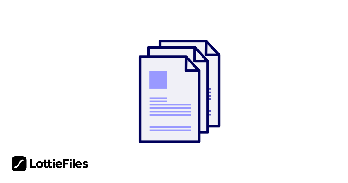 Free Page stack Animation by Motion Rigs | LottieFiles