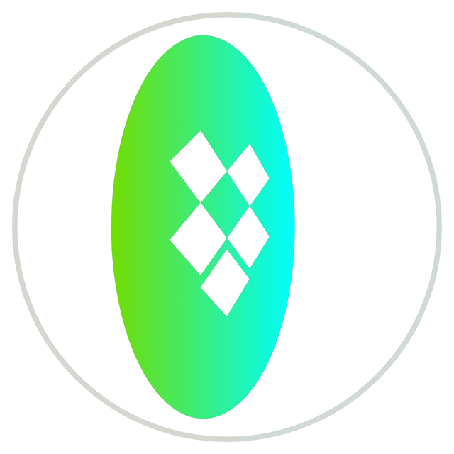 Dropbox gradient color 3D icon rotation Lottie JSON animation