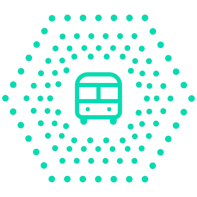 Bus icon Lottie JSON animation