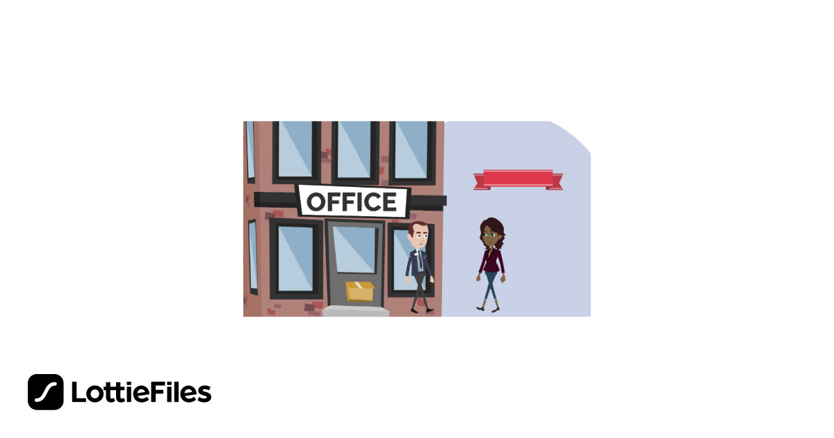Free work in office Animation by Umberto | LottieFiles