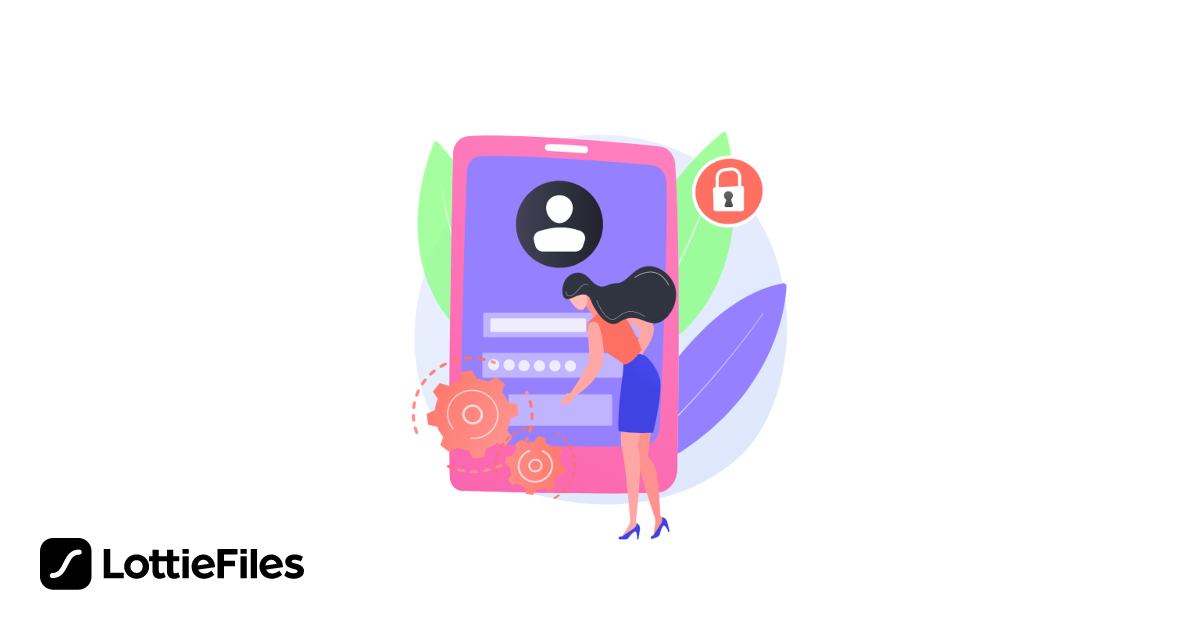 Free login Animation by Ross geek | LottieFiles
