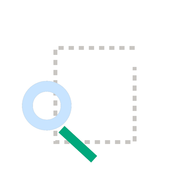 Empty State Intro - Magnifier Reveal