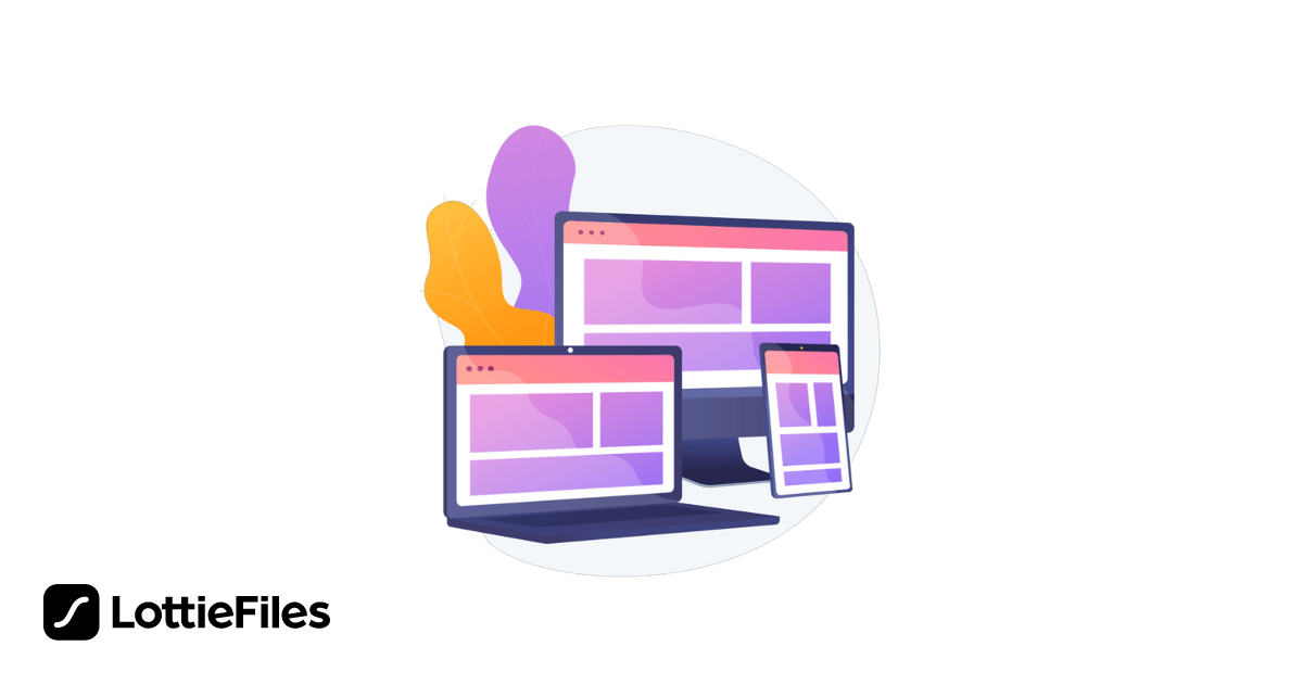 Free Website creation Animation by Weblodge | LottieFiles