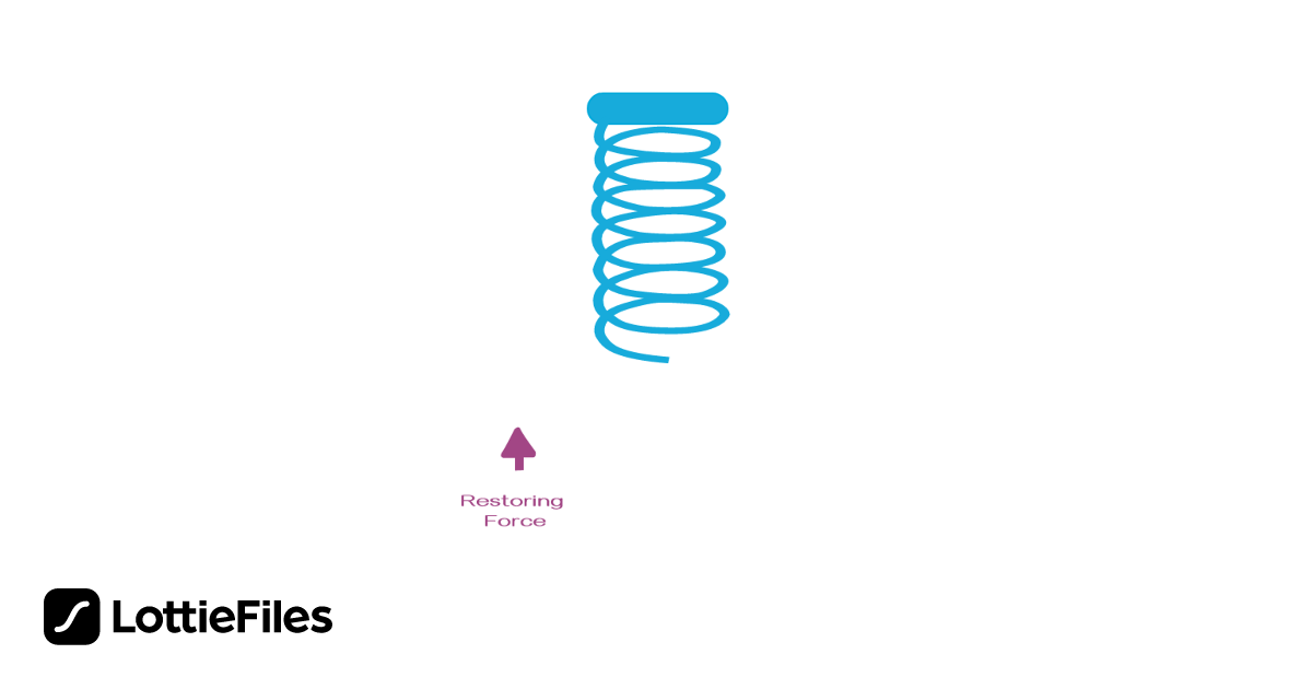 Law Spring Animation Free hooke's law Animation by Mervin Paul | LottieFiles