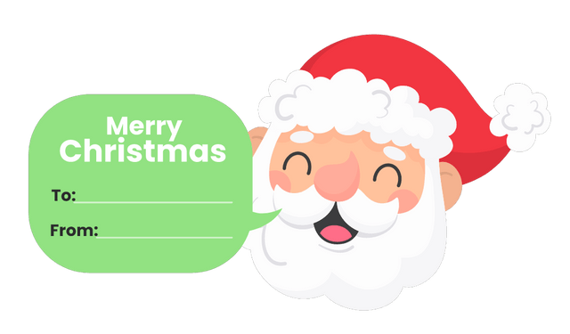 Funny christmas characters with text boxes