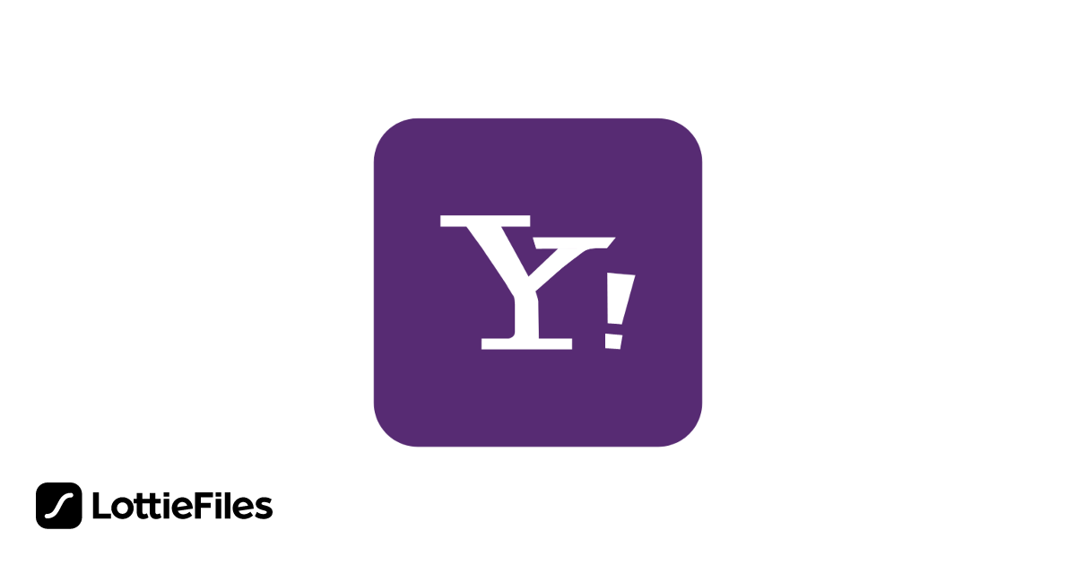 Free Yahoo Icon Animation by Nik Reyb | LottieFiles