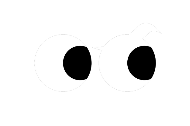 Eye scanning logo Lottie JSON animation