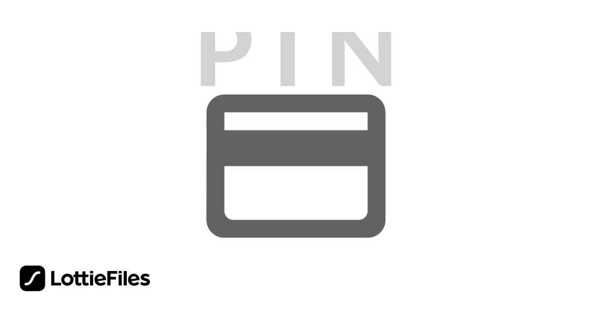 Free Credit card PIN Animation by Klemen Skledar | LottieFiles
