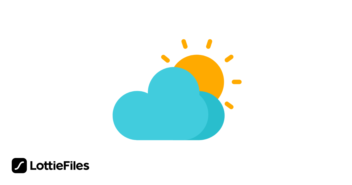 Free weather cloud animation Animation by Matt | LottieFiles