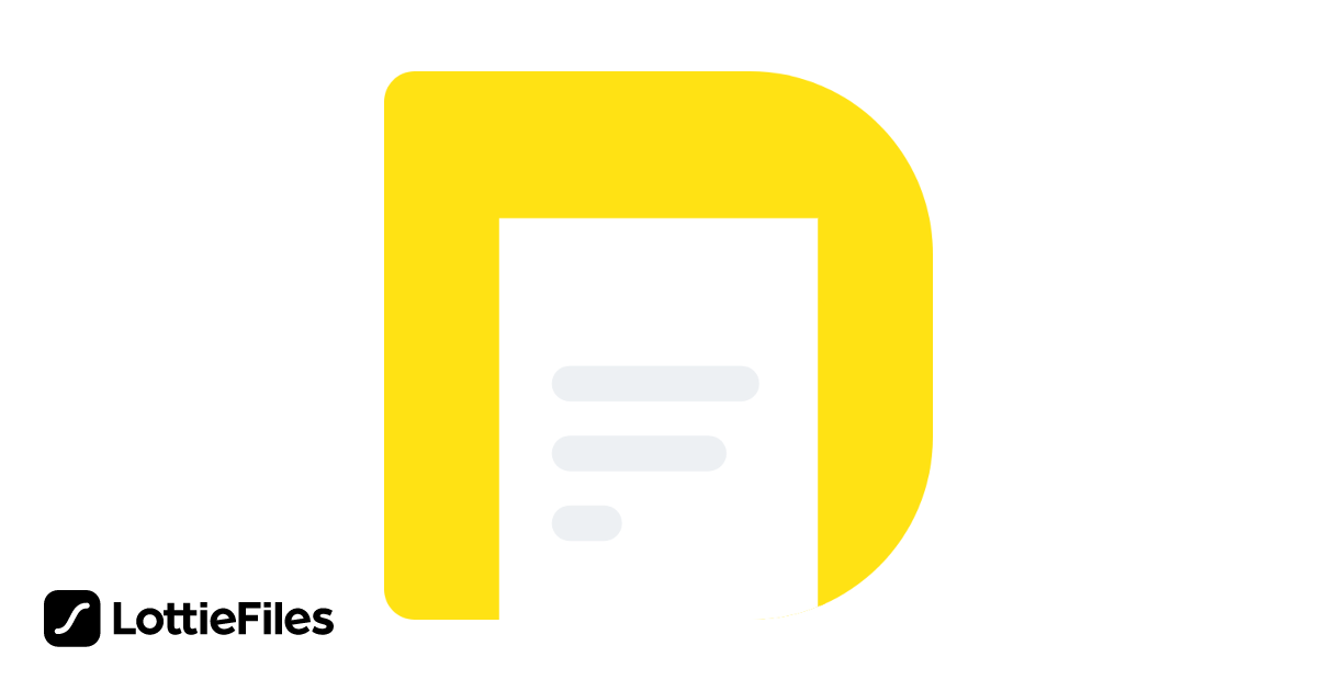 Free Document Loader Animation by bbros | LottieFiles