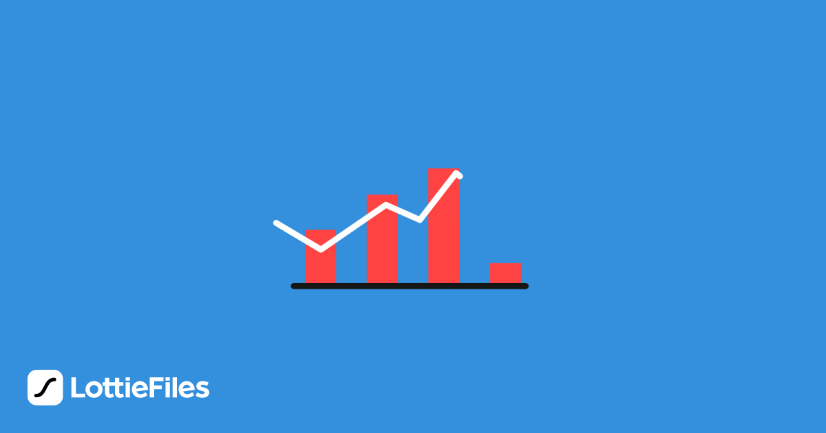 increasing and decreasing animated bar graph. bar... Free Rising Bar Graph Animation by Jamesonographer | LottieFiles