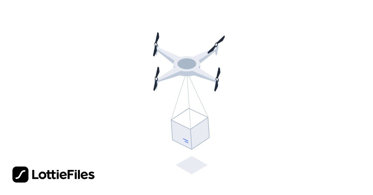Drone Animation Matplotlib Free Drone with Package Animation by Adam Marton | LottieFiles