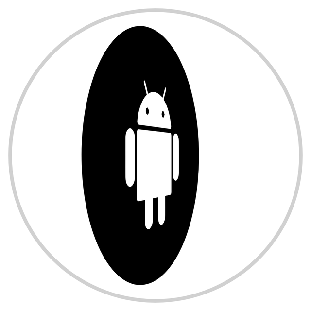 Android 3D icon rotation Lottie JSON animation