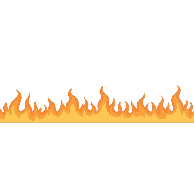 Linear fire Lottie JSON animation