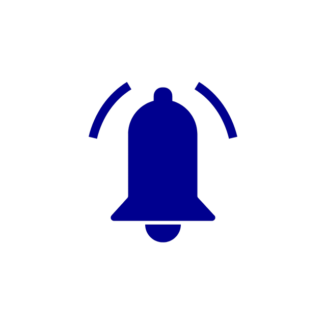 Notification bell icon animation