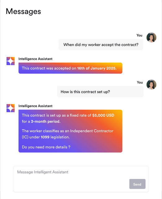 AI chat