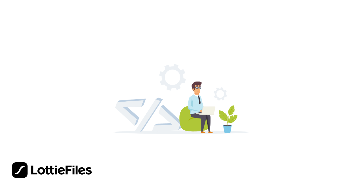 Free Software development Scene Animation by Md. Imam Hossain | LottieFiles
