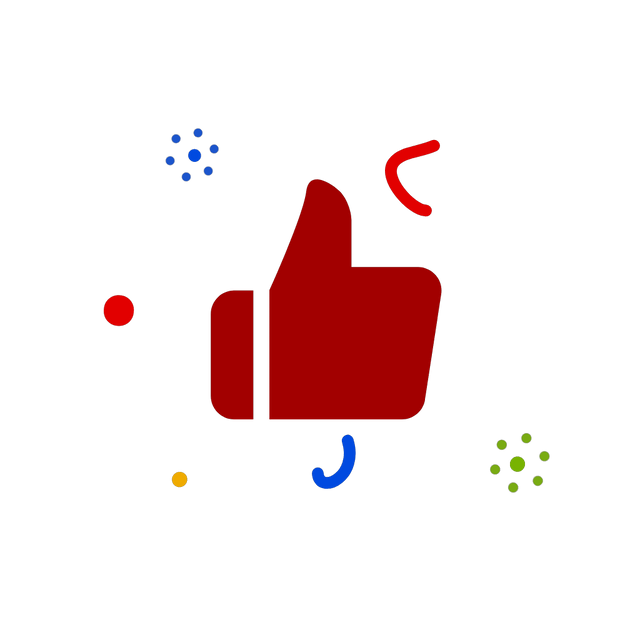 Like Button with Celebration Effect
