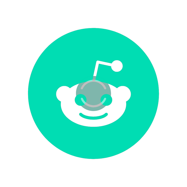 Reddit liquid fillup icon Lottie JSON animation