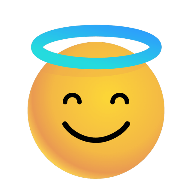 Angel emoji Lottie JSON animation
