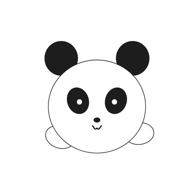 Cute Panda Waving – Friendly Animal Loop