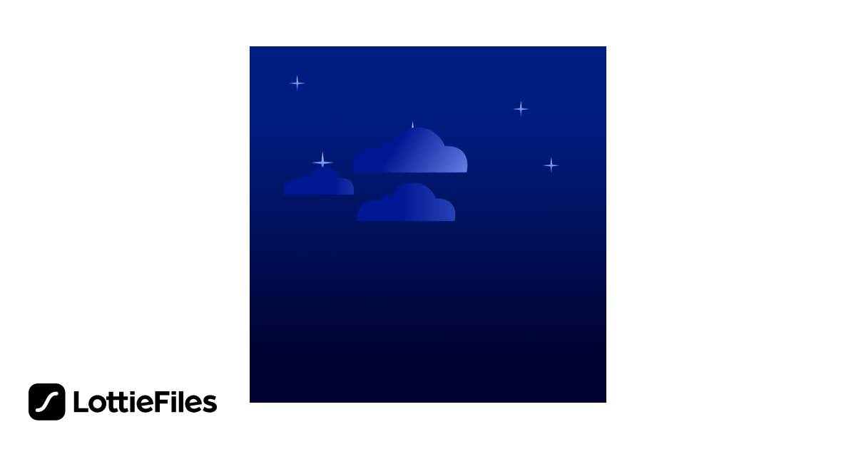 Free Night Animation by Khosbayar | LottieFiles
