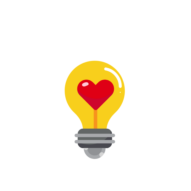 Love light lottie animation