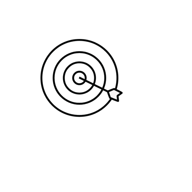 dart icon Sucess icon Target icon animation