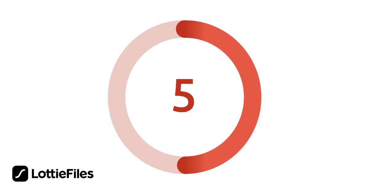 Free Countdown Animation by fadli onidas | LottieFiles