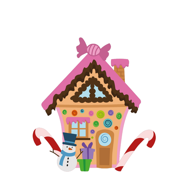 Candy House Animation | Magical Christmas Delight