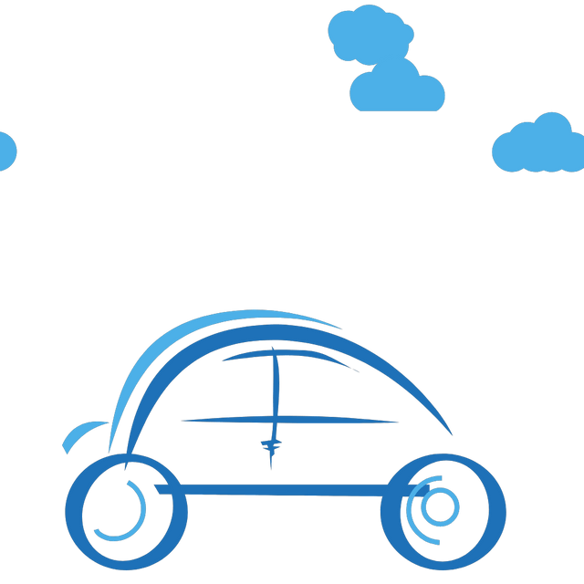 Car drive Lottie JSON Animation
