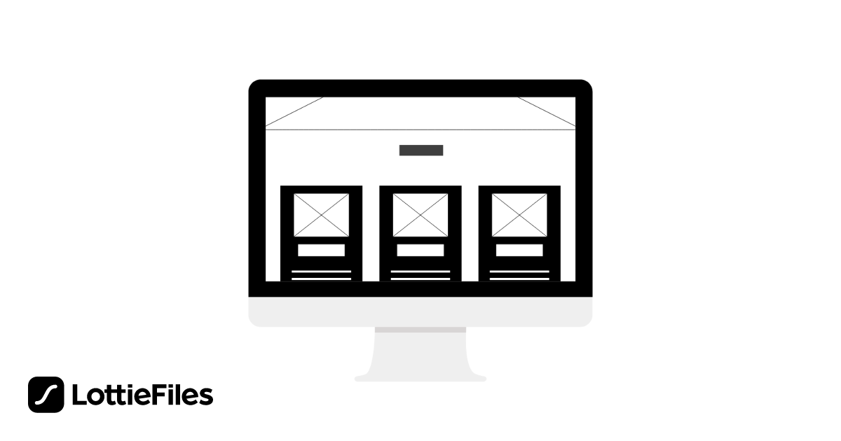 Free Wireframing Animation by Yeshudas | LottieFiles