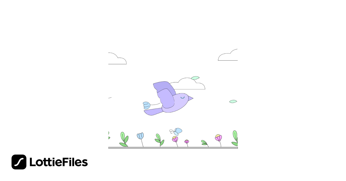 Spring Release Animation Free Welcoming Spring 1 Animation by Badrauf | LottieFiles