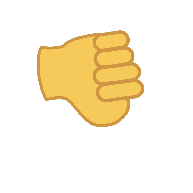 Thumbs down