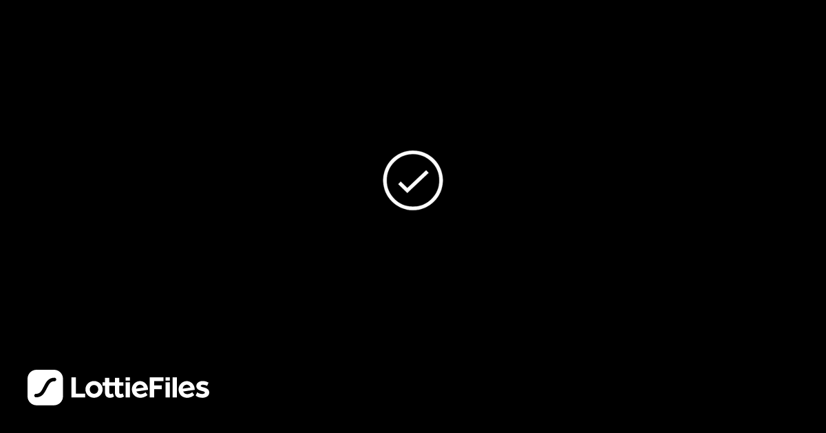 Free video2 tick Animation by Edwin Murat | LottieFiles