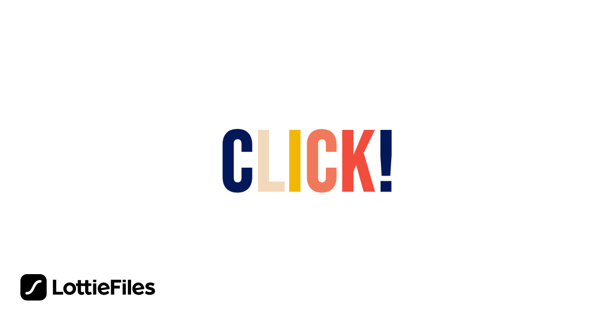 Free Click! Animation by Vinovinkkeli | LottieFiles