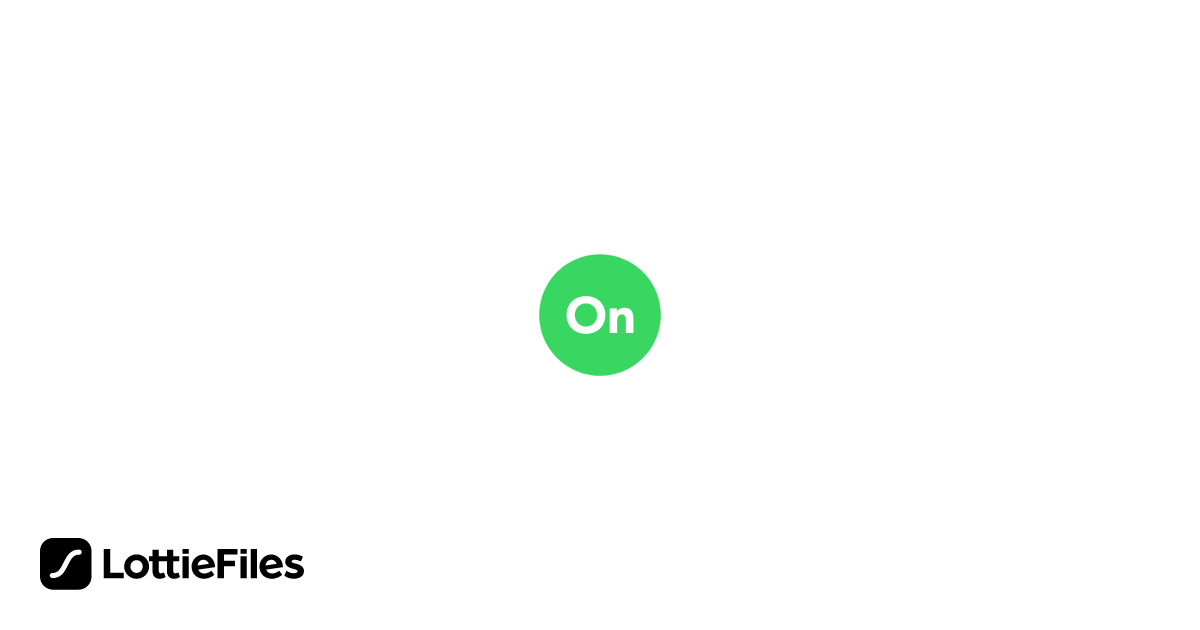 Free On Off Animation by Tiago Rodrigues | LottieFiles