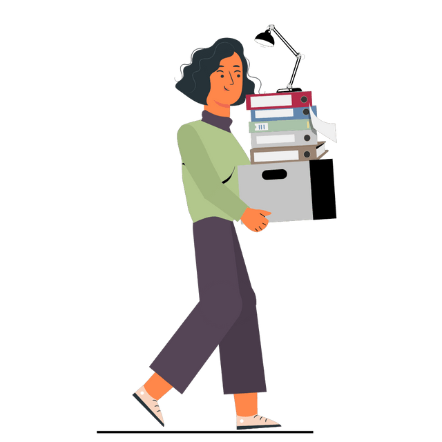 work overloaded business animation